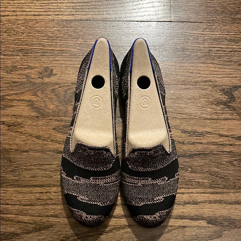 ROTHYS The Loafer RETIRED gold shimmer details Stylish Women's Slip-On Shoes